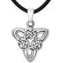 Celtic Knot Necklace Sterling Silver 925 Irish Triquetra Pendant Endless Knot Charm Symbol Norse Jewelry for Women Celtic Knot Necklace Sterling Silver 925 Irish Triquetra Pendant Endless Knot Charm Symbol Norse Jewelry for Women