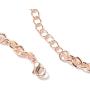 Shop LC ION Plated Yellow Rose Gold Stainless Steel Leaf Earrings Necklace for Women Fashion Costume Jewelry Set 22''