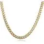 Trendsmax Gold Plated Stainless Steel Necklace Chain for Mens Women Miami Curb Cuban Chain Box Wheat Link Chain Necklace 18-24inch Trendsmax Gold Plated Stainless Steel Necklace Chain for Mens Women Miami Curb Cuban Chain Box Wheat Link Chain Necklace 18-24inch
