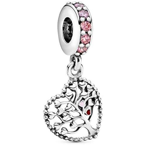 Pandora Jewelry Tree of Love Cubic Zirconia Charm in Sterling Silver