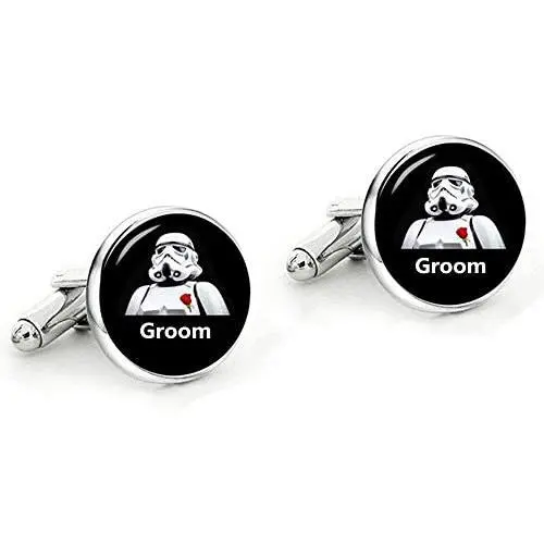 Kooer Classic Wedding Cufflinks Personalized Star Cuff Links Jewelry Gift for Groom Best Man Groomsman Bridesman Kooer Classic Wedding Cufflinks Personalized Star Cuff Links Jewelry Gift for Groom Best Man Groomsman Bridesman