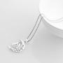 omodofo Family Jewelry Gift Big Middle Sister Little Sis Set of 3 Sisters Pendant Necklace for Sisters