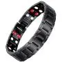 USWEL Magnetic Bracelets for Men Pain Relief Pure Titanium Double Row 4 Elements Strong Magnets Bracelet, Adjustable USWEL Magnetic Bracelets for Men Pain Relief Pure Titanium Double Row 4 Elements Strong Magnets Bracelet, Adjustable