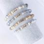 NTLX Christian Bracelets for Women – Love Bracelet – Natural Stone Stretch Prayer Bracelet – Inspirational Message Jewelry - Great Gift