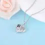 Cremation Jewelry Heart Urn Necklace for Ashes Keepsake w/Filler Kit Sterling Silver Memorial Locket Rose Flower Urn Pendant Necklace Cremation Jewelry Heart Urn Necklace for Ashes Keepsake w/Filler Kit Sterling Silver Memorial Locket Rose Flower Urn Pendant Necklace