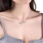Personalized Infinity Name Necklace for Women,Custom Necklace Pendant with 2 Names,Jewelry Gift Customized Name Necklace Personalized Mother Necklaces