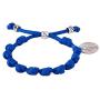 Needzo Blue Miraculous Medal Paracord Rosary Bracelet, 7 1/2 Inch
