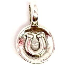 Brighton Token Horseshoe Charm, JC0070, Silver Finish