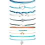 Wave Anklet for Women Vsco Bracelet Sunflower Braided Rope Bracelet Friendship Bohemian Handmade Bracelet Waterproof Anklet for Girls