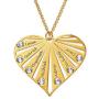 MyNameNecklace Personalized Family Heart Shape Engraved Love Necklace with or without Birthstones Precious Metal-Custom Made Mother Day Gift for Mom Wife