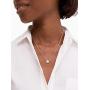 Kate Spade New York Infinity & Beyond Knot Silver Plated Charm Pendant Necklace