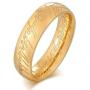 SOYOKO Engraved Gold Tone The One Ring Pendant Necklace for Lord of The Ring Fans Cosplay Costume Jewelry