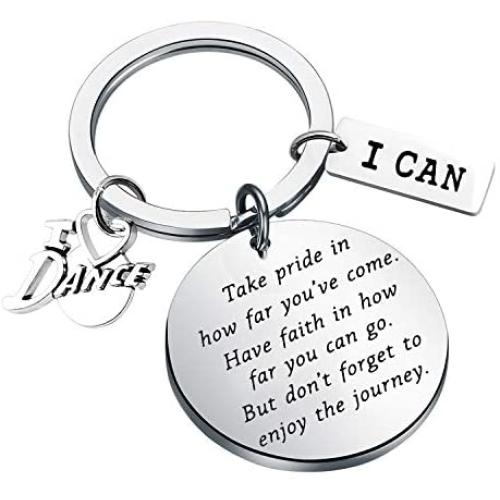 Dance Keychain Dancer Gifts Dance Team Inspiration Gifts Dancer Lovers Gifts Dance Jewelry Dancer Graduation Gifts Ballerina Gifts