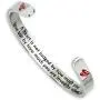 Kivosliviz A Heart is not Judged by How Much You Love Bracelet Keychain Cuff Bangle Merchandise Jewelry Kivosliviz A Heart is not Judged by How Much You Love Bracelet Keychain Cuff Bangle Merchandise Jewelry
