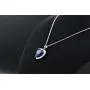 Titanic Heart of the Ocean Neckalce, AILUOR Silver Necklace Pendants Jewelry Mothers Day Gift