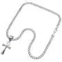 Double Rainbow Jewelry 18''-36'' Mens Stainless Steel Silver Egyptian Ankh Cross Pendant 6mm Cuban Curb Necklace Chain Link Double Rainbow Jewelry 18''-36'' Mens Stainless Steel Silver Egyptian Ankh Cross Pendant 6mm Cuban Curb Necklace Chain Link