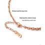 PROSTEEL Stainless Steel Africa Map Necklace for Men Women, 18K Gold/Rose Gold/Black Plated, Customize Available, 22''-24'' Adjustable, Come Gift Box