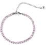Shop LC Eternity Bridal Wedding Engagement Tennis Bracelet for Women Prom Jewellery Lady Gifts Round Cubic Zirconia CZ Classic Stainless Steel 7'' with 2'' Extender