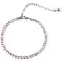 Shop LC Eternity Bridal Wedding Engagement Tennis Bracelet for Women Prom Jewellery Lady Gifts Round Cubic Zirconia CZ Classic Stainless Steel 7'' with 2'' Extender