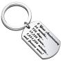 BEKECH Wedding Anniversary Keychain Happy 2rd 5th 6th 7th 10th 20th 25th 30th Anniversary Keyring Gift Wedding Ideas Anniversary Keepsake for Him Her Anniversary Jewelry