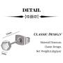 Titanium Earrings, TGNEL Titanium Stud Earrings, Tiny Hexagon Hypoallergenic Earrings for Sensitive Ears Women Girls Men, Premium High Polished