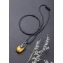 Top Plaza Natural Healing Crystal Stone Pendant Necklaces Crescent Moon Choker Necklace Reiki Oval Gemstone Quartz Jewelry for Womens Mens Top Plaza Natural Healing Crystal Stone Pendant Necklaces Crescent Moon Choker Necklace Reiki Oval Gemstone Quartz Jewelry for Womens Mens