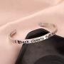 SEIRAA I Check Closets for Narnia Cuff Bangle Literary Gift CS Lewis Quote Bangle Narnia Jewelry Book Nerd Gift for Women