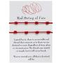 beemean 7 Knots Red Bracelet Good Luck Protection Bracelet Amulet for Protection Gift for Women Men Boys Girls Couples