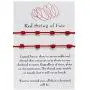 beemean 7 Knots Red Bracelet Good Luck Protection Bracelet Amulet for Protection Gift for Women Men Boys Girls Couples