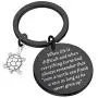 SEIRAA Turtle Gift Always Remember That Even a Turtle Can Finish a Race as Long as He Never Gives Up Keychain Turtle Charm Inspirational Gifts