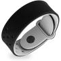 MagnetRX® Ultra Strength Sports Magnetic Bracelet - Waterproof Silicone Bracelet for Pain Relief, Circulation, Energy & Balance - Wide Magnetic Therapy Bracelet for Men & Women (Black | Standard Size)