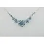 Faship Gorgeous Rhinestone Crystal Floral Necklace Earrings Set Faship Gorgeous Rhinestone Crystal Floral Necklace Earrings Set