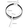 Black Choker Necklace for Women and Girls Velvet Choker with O Ring, Cross, Lace Tattoo