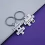Long Distance Gift Couple Puzzle Keychain Were Like Puzzle Pieces that Fit Together Perfectly (Puzzle Fit Together KR) Long Distance Gift Couple Puzzle Keychain Were Like Puzzle Pieces that Fit Together Perfectly (Puzzle Fit Together KR)