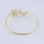 MANZHEN Crystal Mom and Baby Dragonfly Bangle Bracelet Insect Jewelry