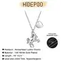 Horse Gifts for Girls, 14K White Gold Plated Heart Initial Horse Necklace Personalized Gifts Dainty Horse Jewelry Horse Necklaces for Girls Women Horse Lovers
