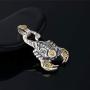 LOVECOM 925 Sterling Silver Scorpion Retro Pendants for Men Women Couple Cool Punk Fashion Charm Jewelry Accessories