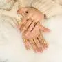 FOCALOOK Initial Ring 18K Gold Plated Letter Rings for Women Open Adjustable Rings Chunky Initial Ring Bold Statement Rings