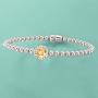 Ross-Simons 1.10 Carat Citrine Beaded Bracelet in Sterling Silver With Magnetic Clasp