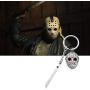 KEYCHIN Jason Voorhees Machete Keychain Movie Fans Gift Thriller 80s Horror Jewellery Halloween Present