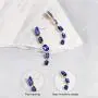 SP SOPHIA COLLECTION Womens 5 Tiered Rectangle Dangle Drop Rhinestone Post Earrings SP SOPHIA COLLECTION Womens 5 Tiered Rectangle Dangle Drop Rhinestone Post Earrings