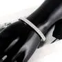 LINFENG Women’s Zircon Stainless Steel Brecelet for Love Polished Cuff Bangle Adjustabl Hinged Bracelets,Perfect Jewelry Gift LINFENG Women’s Zircon Stainless Steel Brecelet for Love Polished Cuff Bangle Adjustabl Hinged Bracelets,Perfect Jewelry Gift