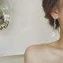 Orris Stainless Steel Long Thick Tassel Butterfly Design Dangle Drop Earrings for Women Girls