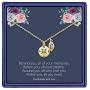 MONOOC Graduation Gifts for Women Necklace, 14K Gold Plated Graduation Necklace Compass Necklace Dainty Compass Pendant Necklace College Graduation Gifts for Her High School
