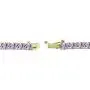 Sterling Silver 4mm Round-Cut Genuine, Created or Simulated Gemstone Tennis Bracelet