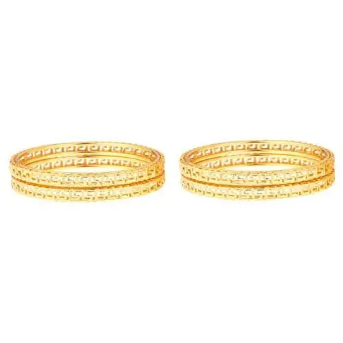 Efulgenz Indian Style Bollywood 14 K Gold Plated Filigree Wedding Bridal Bracelet Bangle Set Jewelry Efulgenz Indian Style Bollywood 14 K Gold Plated Filigree Wedding Bridal Bracelet Bangle Set Jewelry