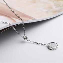 Genuine Natural Gibeon Meteorite Moldavite Gemstone Silver Fashion Pendant Necklace AAAA 12mm
