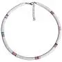 The Woos Surfer Choker Lightweight Soft Polymer Clay Necklace Colorful African Vinyl Disc 6mm Beades Necklace Collar Adjustable Handmade Boho Beach Jewelry for Women Girls