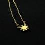 Kivosliviz Philippines Sun Necklace Philippines Jewelry Gift for Filipino Philippines Star Necklace Philippine Pride Necklace