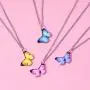 Nanafast Butterfly Necklace & Huggie Hoop Earrings Set for Women & Girls Enamel Butterfly Jewelry Set with Gold-Plated Nanafast Butterfly Necklace & Huggie Hoop Earrings Set for Women & Girls Enamel Butterfly Jewelry Set with Gold-Plated